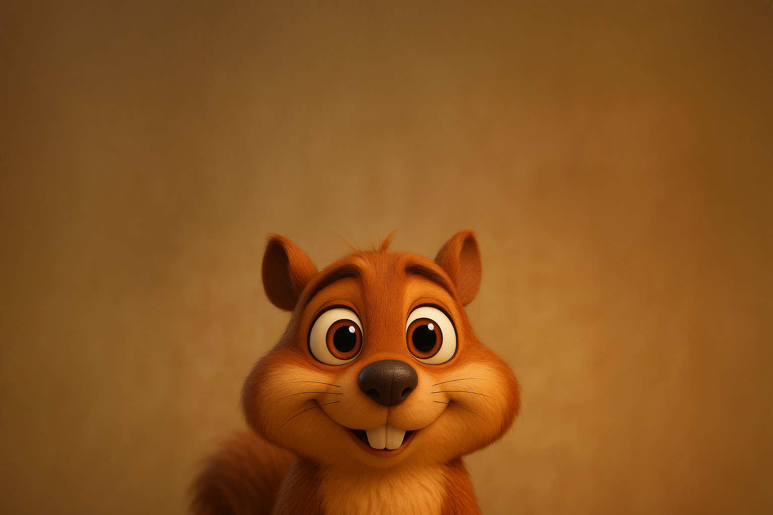 the notorious squirrel, actually just a cute illustration